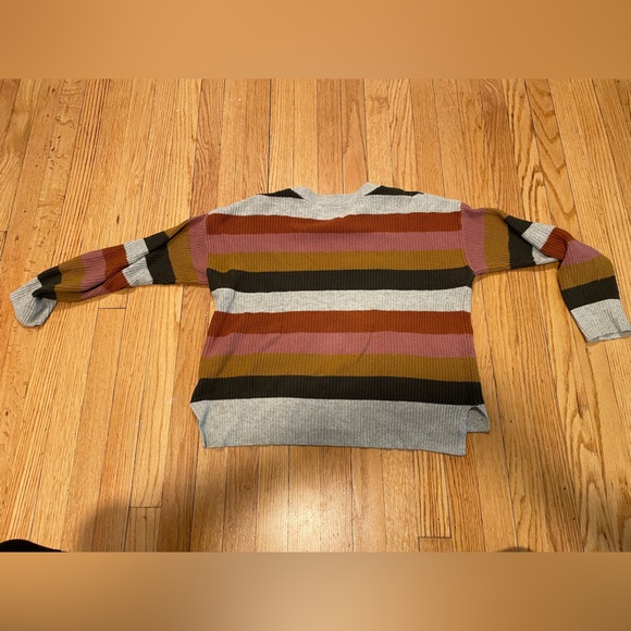 Madewell Chunk Striped Sweater with Pockets - Size M - Picture 4 of 4